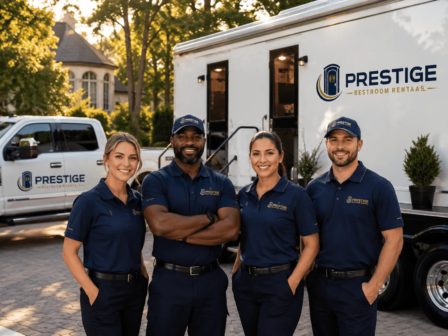 Trusted Luxury Portable Restrooms company in Badger, AK